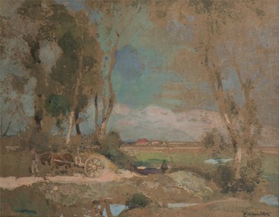 Gates of Fens, Suffolk tekijältä Edward Arthur Walton