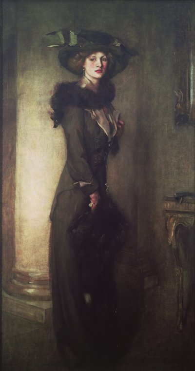 Majavahattu, n. 1912 tekijältä Edward Arthur Walton