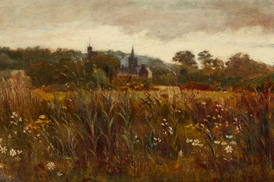 Vilaus Kirkcudbrightista (öljy kankaalle) tekijältä Edward Atkinson Hornel