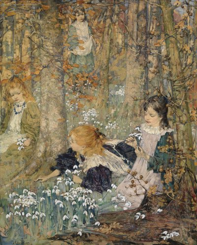 Kevään tulo tekijältä Edward Atkinson Hornel