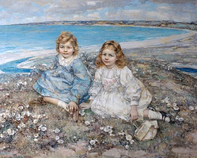 Bertram F. Robertsin tyttäret tekijältä Edward Atkinson Hornel