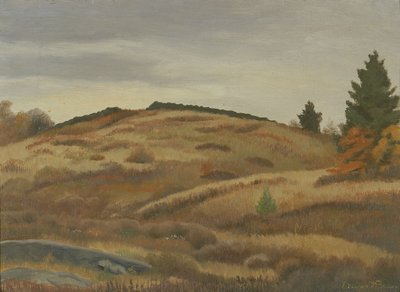 Autumn Fields, n. 1926-1934. tekijältä Edward Bruce