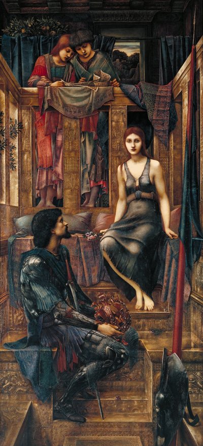 Kuningas Cophetua ja kerjäläinen tekijältä Edward Burne-Jones