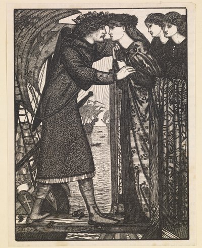 Kuningas Sigurd ristiretki - norjalainen tarina tekijältä Edward Burne-Jones