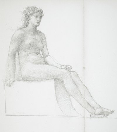 Naisten alastomien jalkojen kuvia tekijältä Edward Burne-Jones