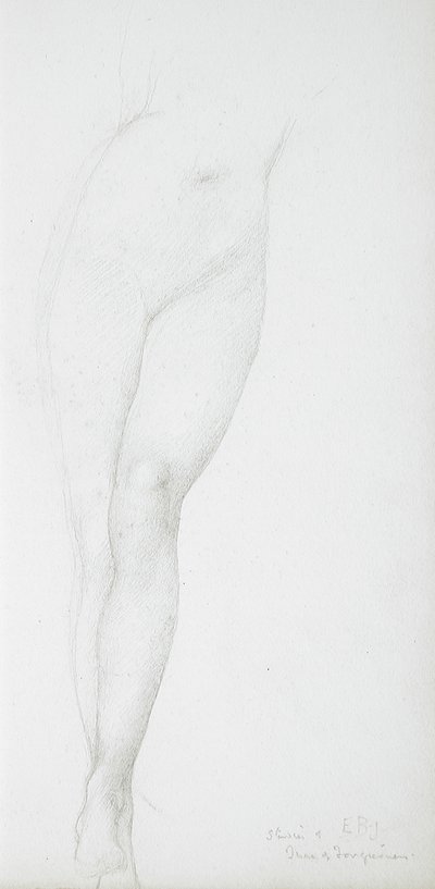 Tutkimus naisten jaloista tekijältä Edward Burne-Jones