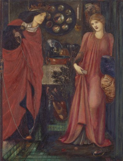 Fair Rosamund ja kuningatar Eleanor tekijältä Edward Burne Jones