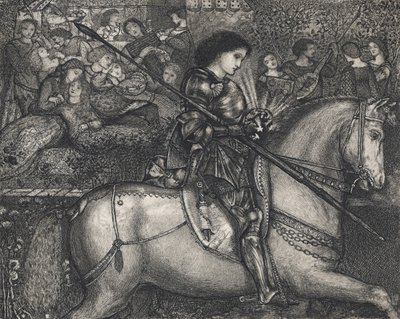 Sir Galahad tekijältä Edward Burne Jones