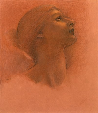 Opiskelu "Toivoa" varten tekijältä Edward Burne Jones