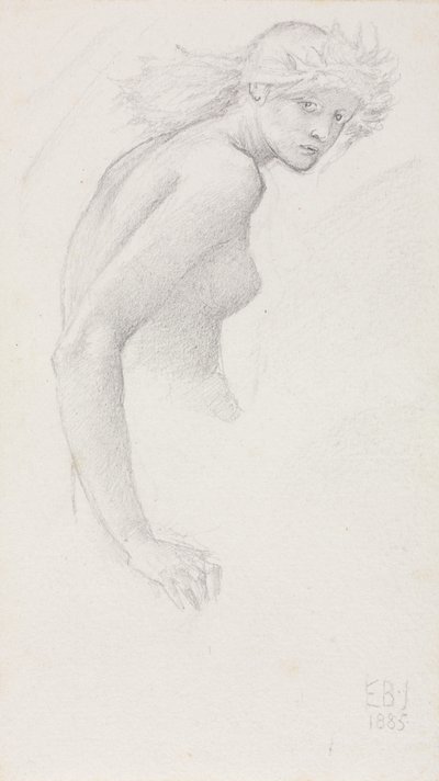 Naishahmon tutkimus tekijältä Edward Burne Jones