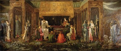 Arthurin viimeinen uni Avalonissa tekijältä Edward Burne Jones