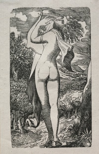 Bacchante tai The Player on The Lyre tekijältä Edward Calvert