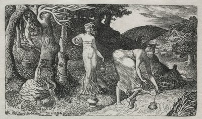 The Brook, 1829. tekijältä Edward Calvert