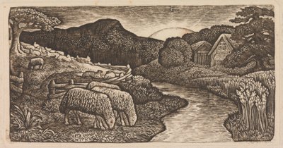 Hänen laitumensa lammas tekijältä Edward Calvert