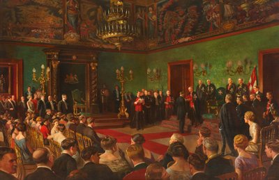 Pyhiinvaellus, 26. maaliskuuta 1926, Royal Victorian Order of St John Investiture jäsen Maltalla tekijältä Edward Caruana Dingli