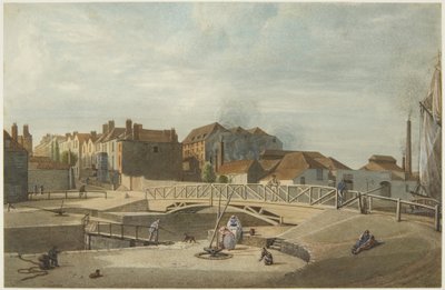 Bathurst Basin (kynä ja akvarelli paperille) tekijältä Edward Cashin