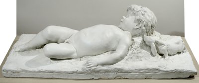 Nukkuva faun (kipsi) tekijältä Edward Clark Potter