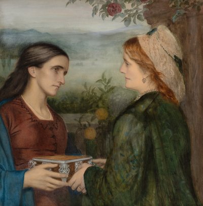 Lahja (akvarelli) tekijältä Edward Clifford