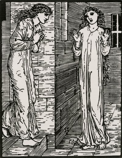 Tulee ensimmäiselle sisarelle tekijältä Edward Coley (after) Burne Jones