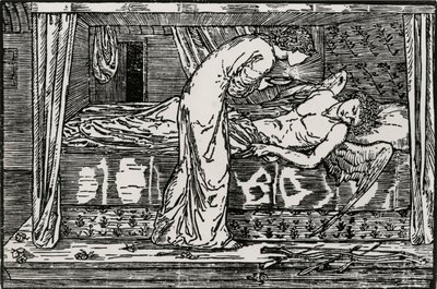 Psyke vakoilu tekijältä Edward Coley (after) Burne Jones
