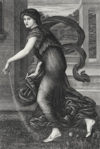 kevät tekijältä Edward Coley (after) Burne Jones