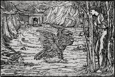 Musta vesi tekijältä Edward Coley (after) Burne Jones