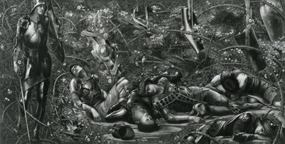 The Briar Wood, Briar Rose -sarjasta tekijältä Edward Coley (after) Burne Jones