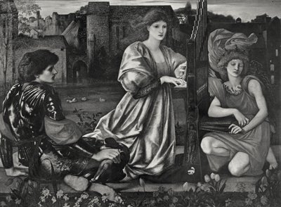Rakkauslaulu tekijältä Edward Coley (after) Burne Jones