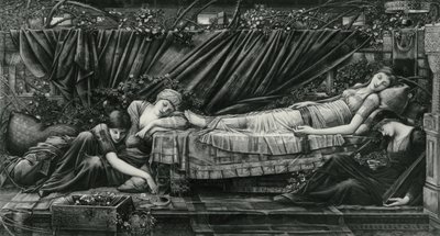 Rose Bower, Briar Rose -sarjasta tekijältä Edward Coley (after) Burne Jones