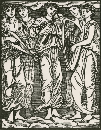 Nimetön tekijältä Edward Coley (after) Burne Jones