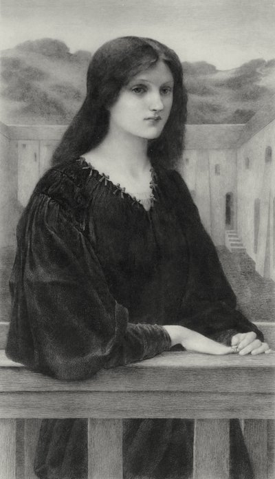 Ilta Hiljainen tekijältä Edward Coley (after) Burne Jones