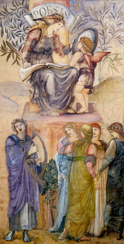 Runouden allegoria tekijältä Edward Coley Burne-Jones
