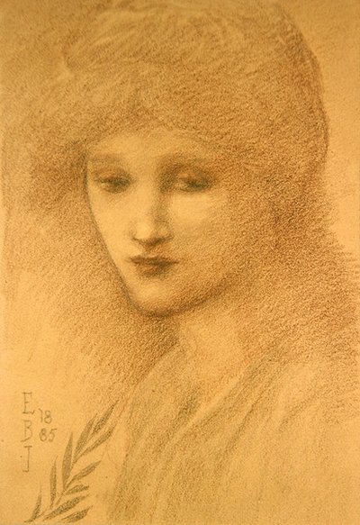 Laura Littletonin muotokuva tekijältä Edward Coley Burne Jones