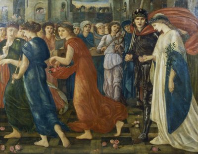 St. George and the Dragon: Nro 7 Paluu tekijältä Edward Burne Jones