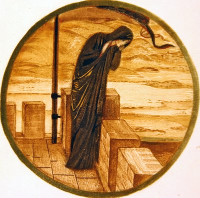 Kukkakirja: Eikö hän tule? tekijältä Edward Coley Burne Jones