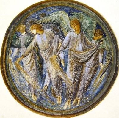 Kukkakirja: XXIX. Hajallaan oleva Starwort tekijältä Edward Coley Burne Jones