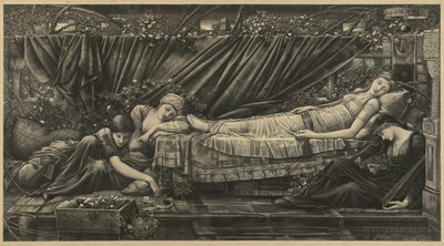 Ruusun torni tekijältä Edward Coley Burne-Jones
