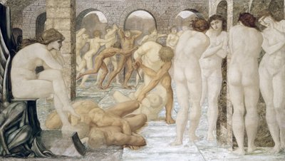 Venus Discordia (öljy kankaalle) tekijältä Edward Coley Burne Jones