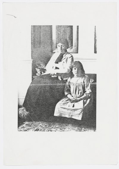Kirje taiteilijan tyttärentytär Angela Thirkellille (kynä paperille) tekijältä Edward Burne Jones