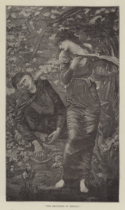 Herra Burne-Jones, ARA, uudessa galleriassa tekijältä Edward Burne Jones