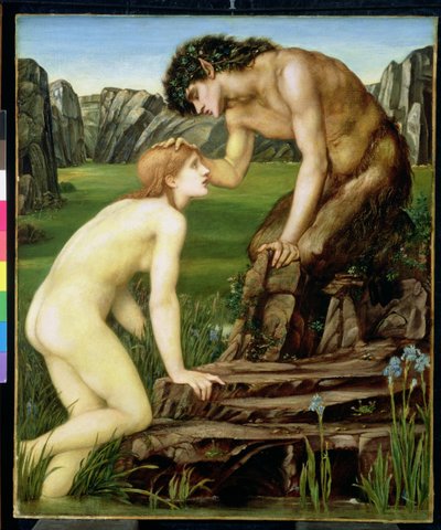 Huonekalut ja erilaiset esineet 1100- ja 1300-luvuilta tekijältä Edward Burne Jones