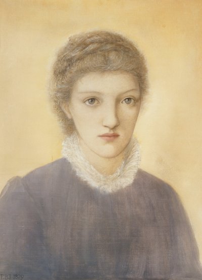 Frances Grahamin muotokuva, 1879 tekijältä Edward Burne Jones