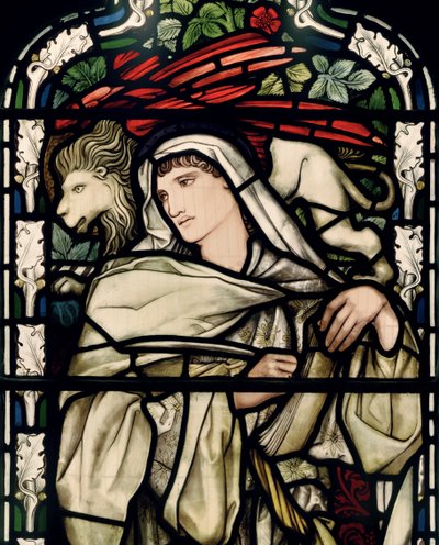 Pyhä Markus, 1876 (lasimaalauksia) tekijältä Edward Burne Jones