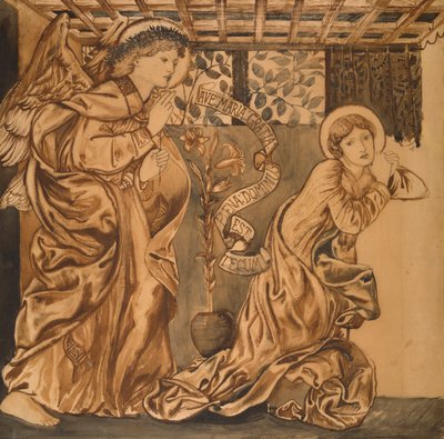 Ilmestys, noin 1862 tekijältä Edward Burne Jones