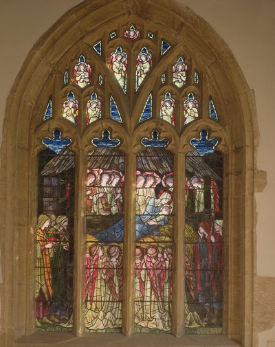Huonekalut ja erilaiset esineet 1100- ja 1300-luvuilta tekijältä Edward Burne Jones