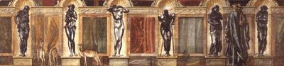 Pyhiinvaeltaja joutilaisuuden puutarhassa, tekijältä Edward Burne Jones