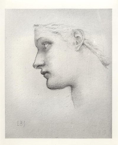 Varianttitutkimus Laus Venerisin kuningattaren johtajalle tekijältä Edward Burne Jones