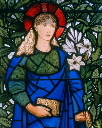 Whitelands College, Morris & Co., Edward Burne-Jones, Mary, 1886 tekijältä Edward Burne Jones