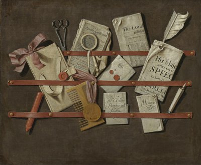 Trompe loeil, 1698 tekijältä Edward Collier
