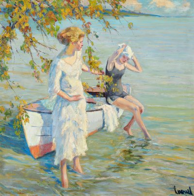 "Kylpylässä" tekijältä Edward Cucuel